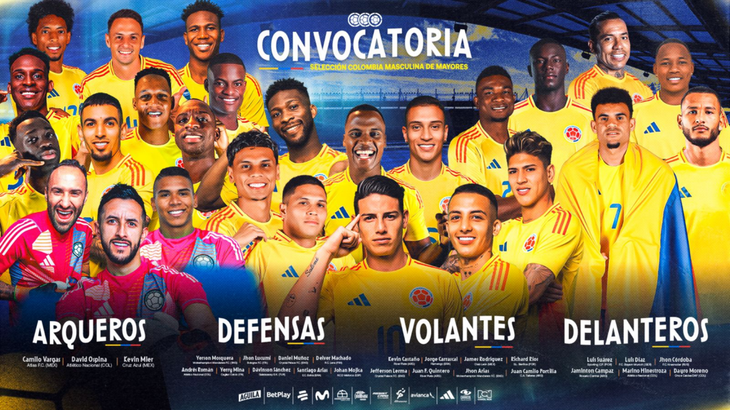 Celebración de Colombia Sub-17 en los amistosos ante Bolivia