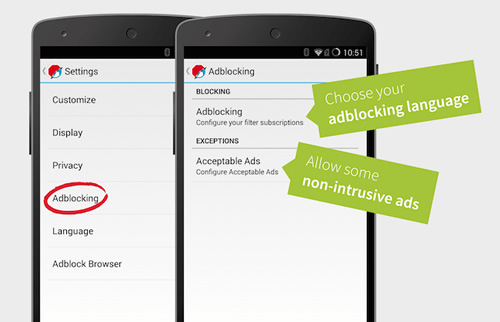 AdBlock Browser, navegador para bloquear la publicidad en Android AdBlock Browser, navegador para bloquear la publicidad en Android