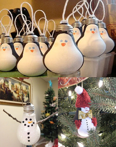 Como hacer adornos de navidad creativos