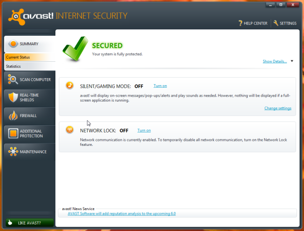 Avast! Free Antivirus