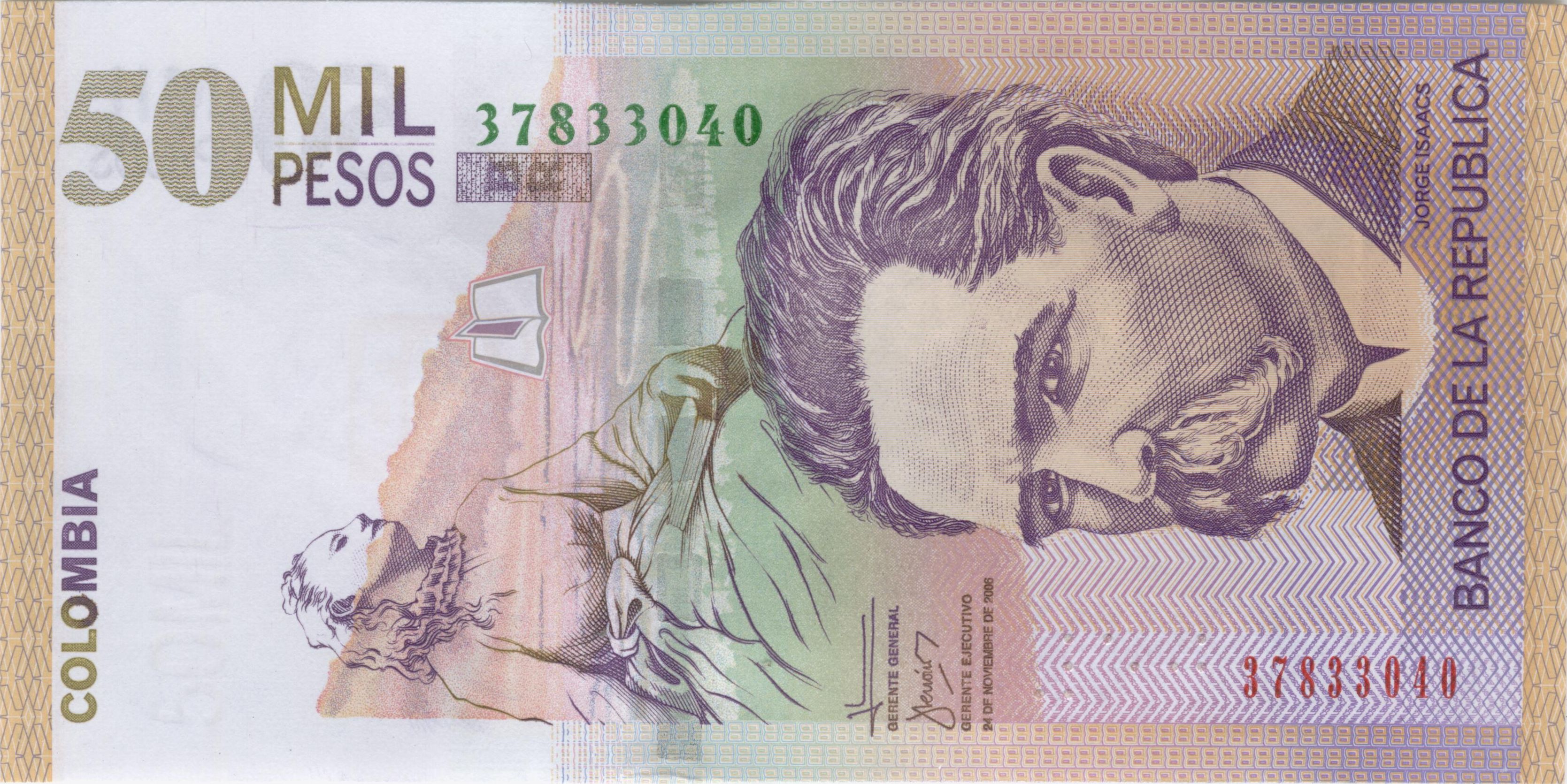 50 mil pesos Colombia 50 mil pesos Colombia