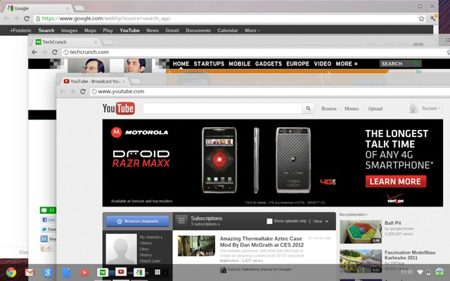Google lanza Chrome OS Aura Google lanza Chrome OS Aura
