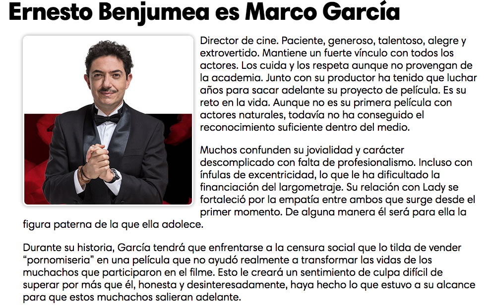 Ernesto Benjumea es Marco Garciá Ernesto Benjumea es Marco Garciá