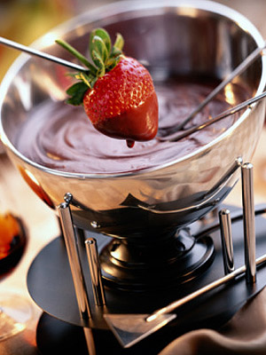 Fondue de chocolate