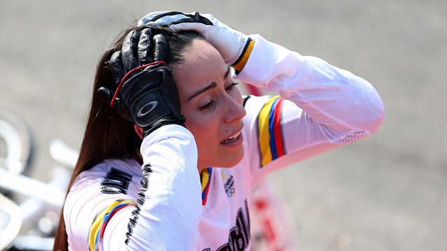 Mariana Pajón gana la medalla de oro para Colombia en el BMX Mariana Pajón gana la medalla de oro para Colombia en el BMX