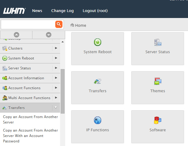 Migrar cuenta cpanel a un nuevo servidor Migrar cuenta cpanel a un nuevo servidor