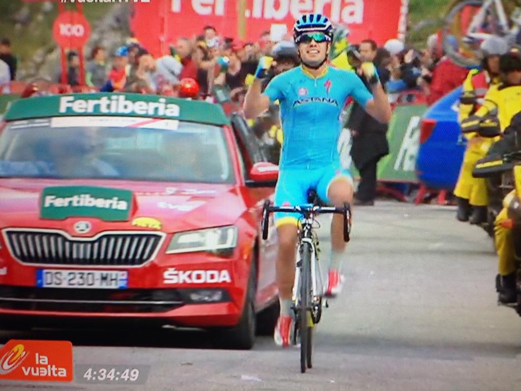 Mikel Landa gana la etapa 11 de la Vuelta a España 2015 Mikel Landa gana la etapa 11 de la Vuelta a España 2015