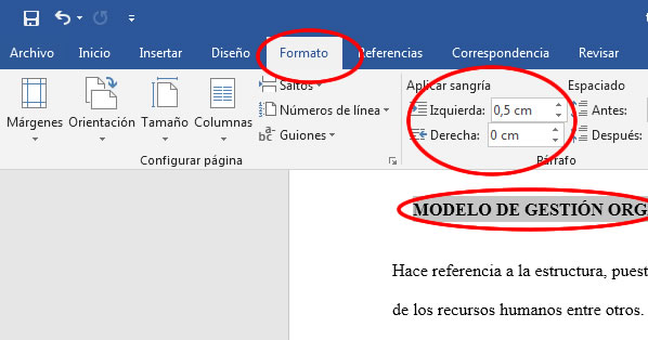 Sangría en Normas Apa Sangría en Normas Apa