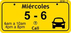 Pico y Placa Cali Miércoles Pico y Placa Cali Miércoles