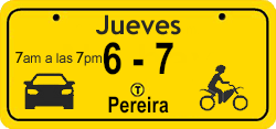 Pico y Placa Pereira Jueves Pico y Placa Pereira Jueves