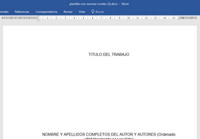 Plantilla Normas Icontec Plantilla Normas Icontec