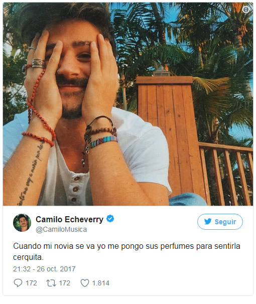 El polémico mensaje de Camilo Echeverry en twitter El polémico mensaje de Camilo Echeverry en twitter