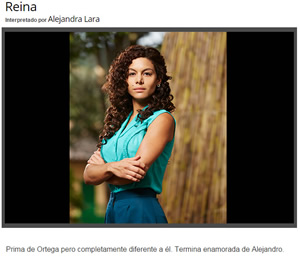 Reina Interpretada por Alejandra Lara Reina Interpretada por Alejandra Lara