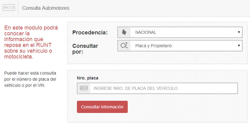 Runt por placa: ¡Consultar gratis!