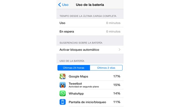 Identifica aplicaciones con alto consumo de batería