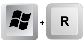 Windows + R Windows + R